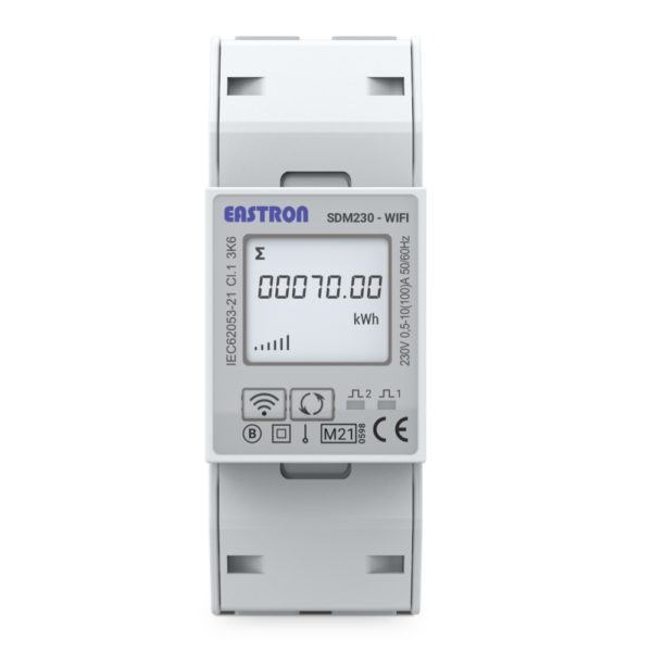 Wi-Fi kWh meter 1-fase MID - Eastron